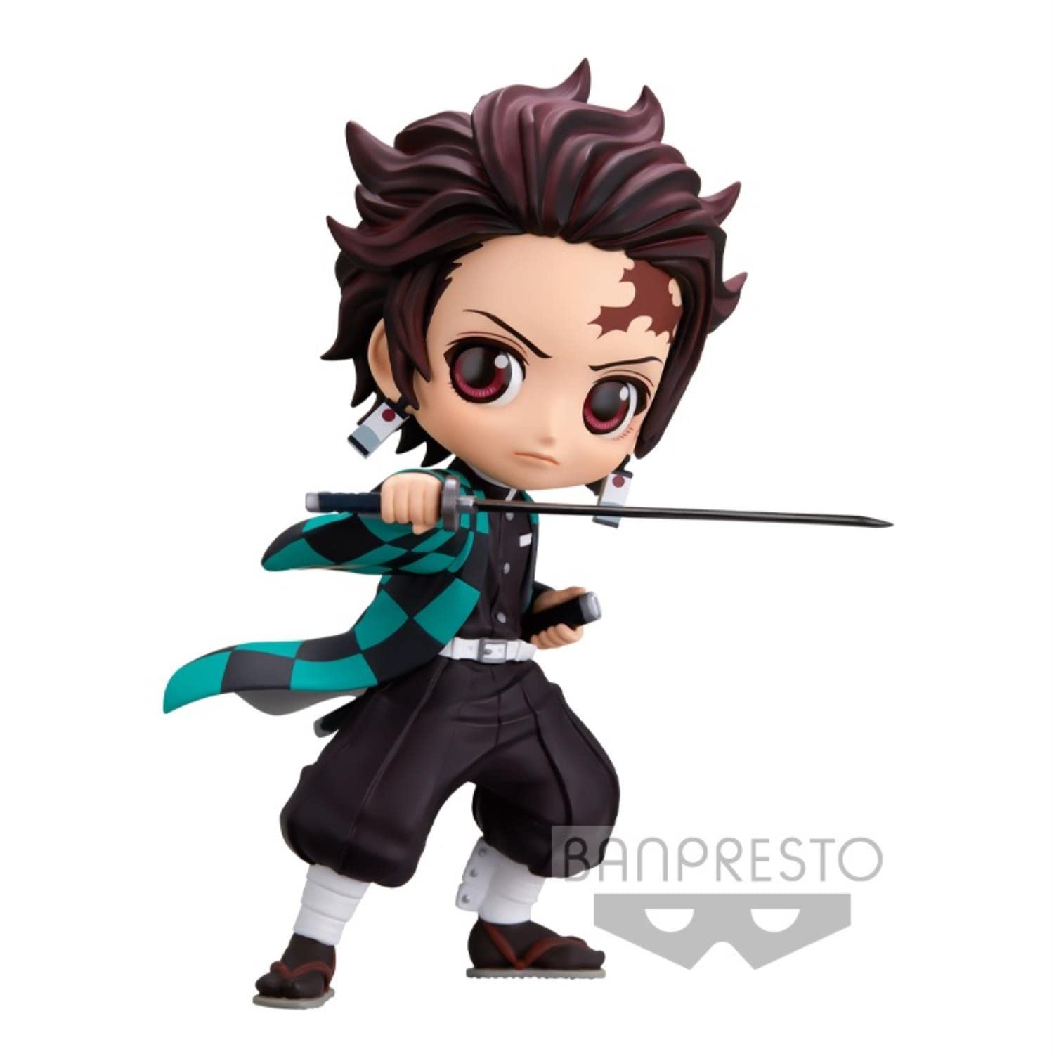 Tanjiro Kamado III (Demon Slayer: Kimetsu no Yaiba) 14cm Q Posket Figure