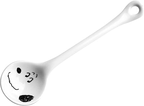 Amazon Peanuts ピーナッツ スヌーピー シンプルフェイス おすまし 陶製スプーン 台紙付パッケージ 白 ティー用品 オンライン通販