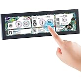 Hosyond 8.8 Inch Touchscreen Computer Secondary Screen 1920x480 FHD IPS LCD Display for PC Case AIDA64 CPU GPU Temperature Monitor, for Raspberry Pi