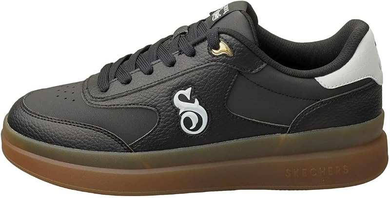 Courtside Cali DUDEZ - Tenis para Hombre, Color Negro Duraleather/Borde Blanco, Talla 9.5 de Reino Unido — foto 5 de 8