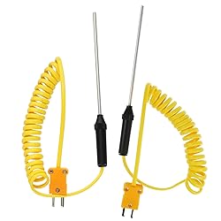 GAIN EXPRESS K-Type Thermocouple Thermometer with 4
