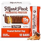 Munk Pack 15g Probiotic Keto Protein Bars - Low