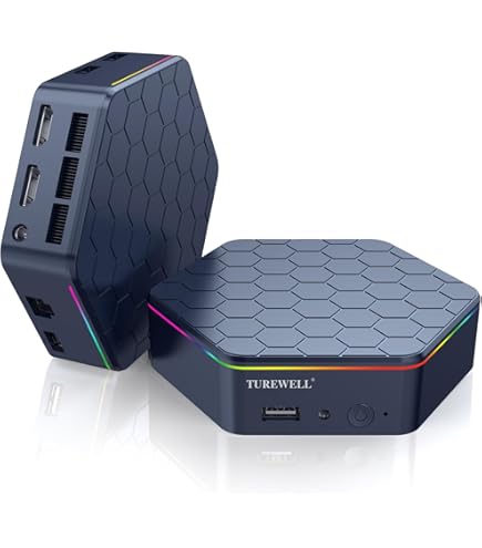 Amazon.com: Bmax Mini PC 4K 60Hz Mini Desktop Computer Dual-Band