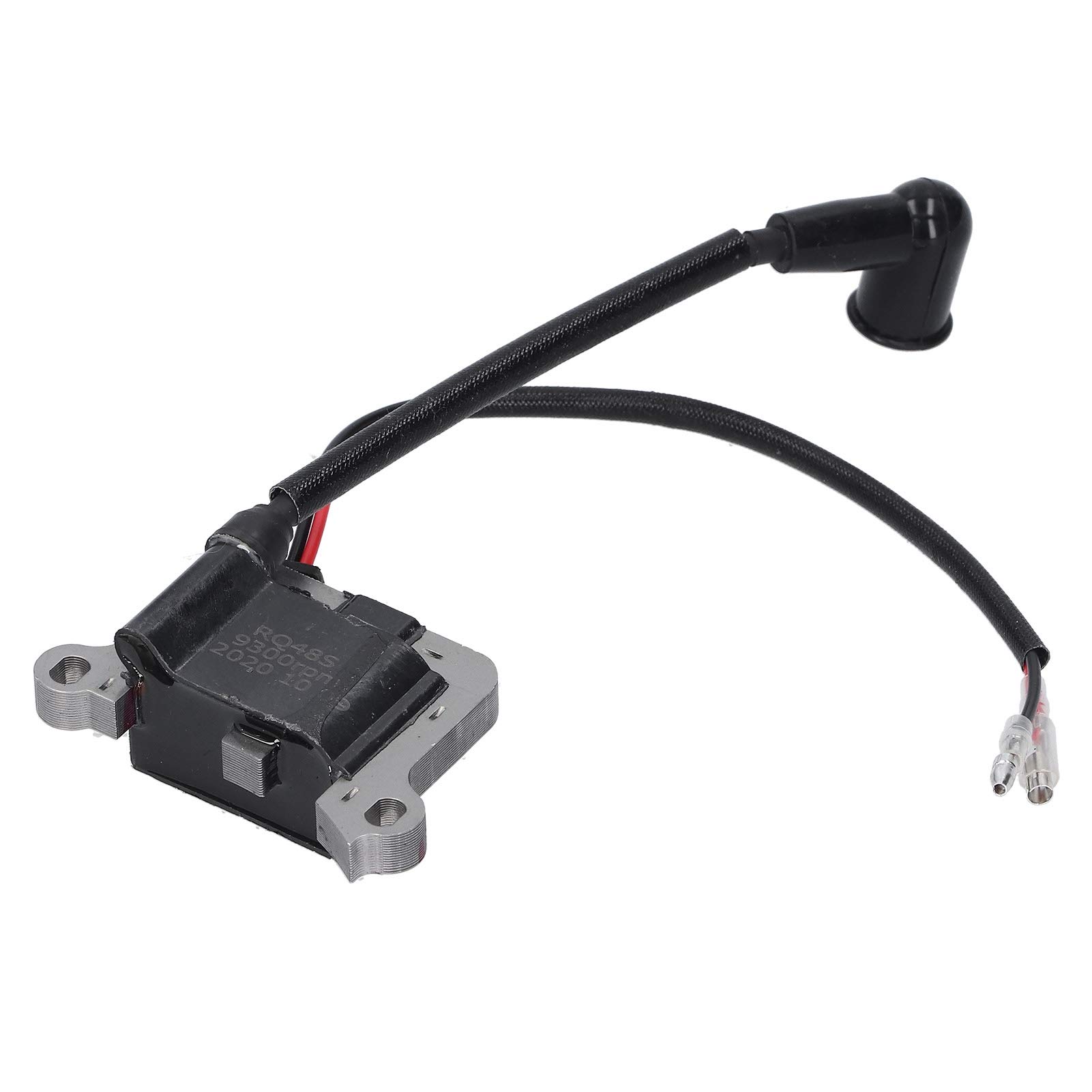 Strimmer Ignition Coil, Engine Ignition Coil Fit for Brush Cutter Grass Trimmer 48 Engine 48F Grass Cutter Mower 1E48F