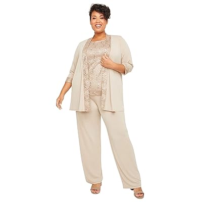Women's petite plus size pant suits Clearance