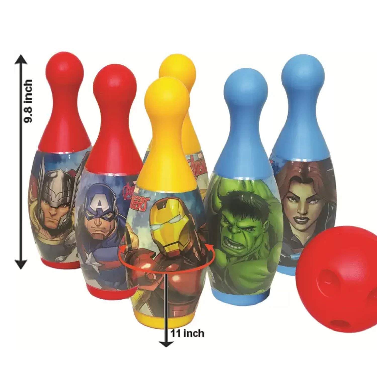 avengers bowling set