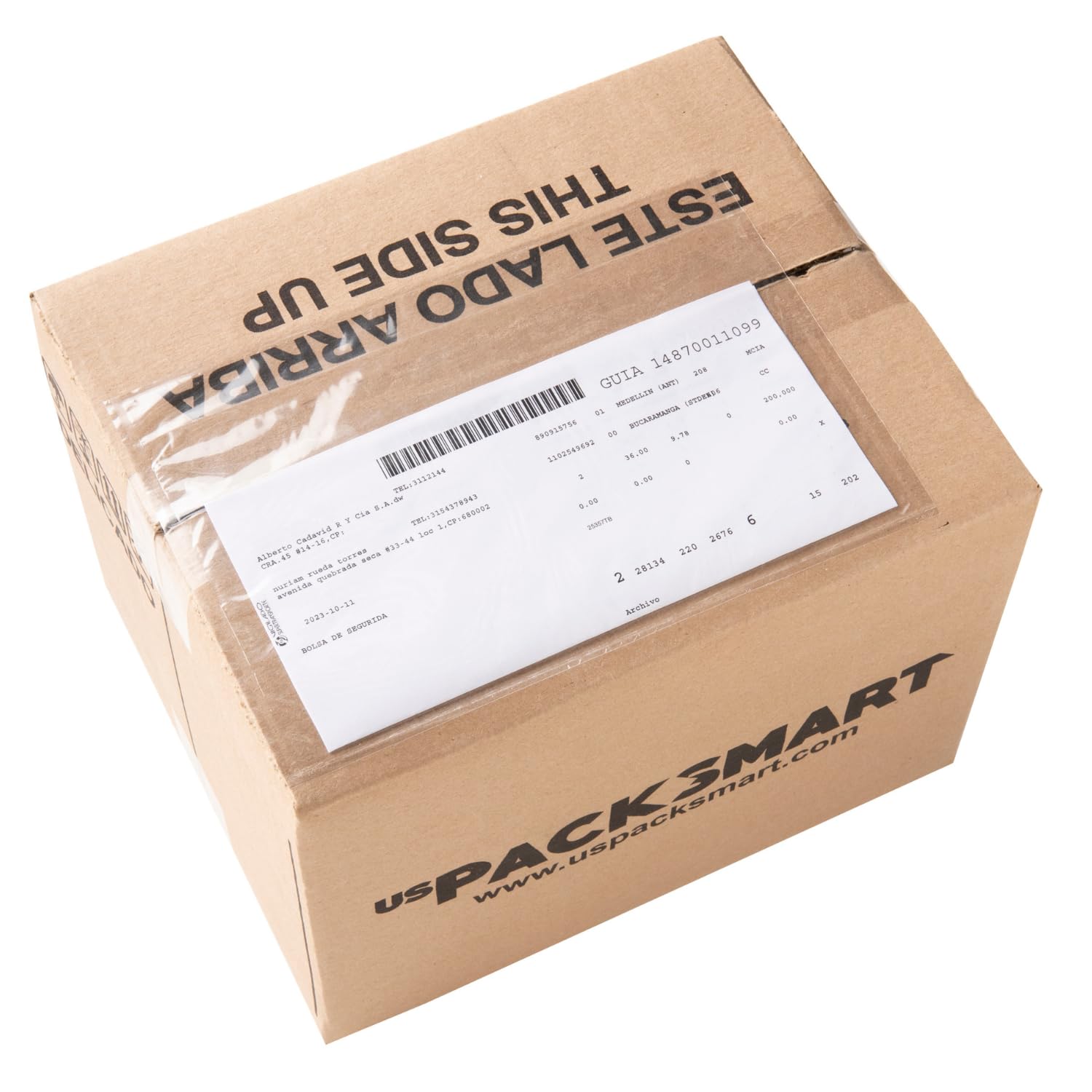 US PACK SMART 200 Units, 6"x8.5" Clear Packing List Shipping Pouches ...