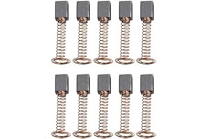 10 Pcs Carbon Brushes 4.8 x 6.8 x 8.6mm Replacement for D4000 Rotary Tool, Repair Part Compatible with D4000 High-Speed Engra
