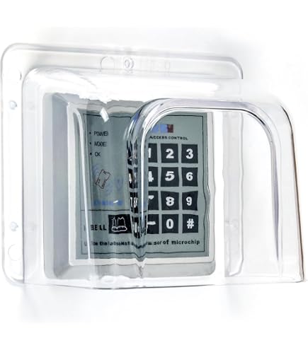 IP66 Rated Lock Protection Cover Electronic Lock Protection Rain Cover ...