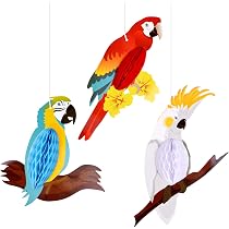 Lot de 4 ballons gonflables perroquet à l'hélium - Perroquet gonflable - Accessoire de costume pour carnaval, fête à thème, fête d'anniversaire - Accessoires photo