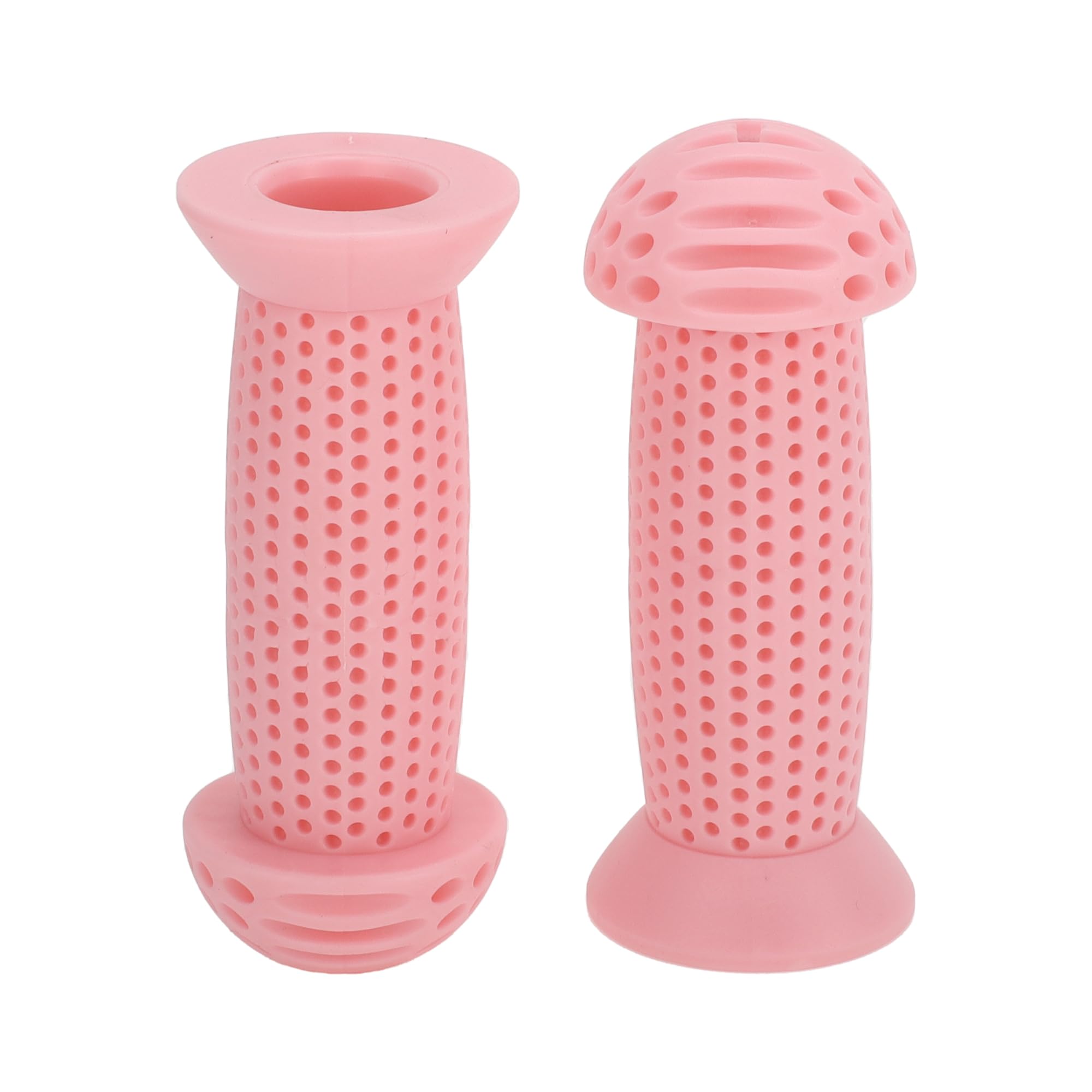 TUCKBOLD Child Bike Handlebar Grips Covers 100mm Long Soft | Children Bicycle End Grips Protector Pink 1 Pair