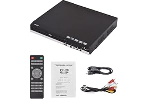 HD-229 Home DVD Player DVD CD Disc Player Digital Multimedia Player U Disk Playback HD AV Output with Remote Control