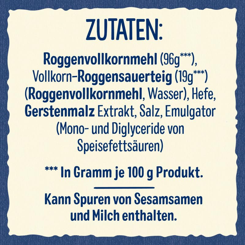 Wasa Knäckebrot Roggen Sauerteig 235g | Langjährige Backtradition, die man schmeckt, 96% Roggenvollkornmehl 4