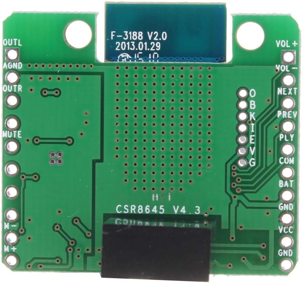 Jill Ernest Module 12V CSR8645 APT-X Hifi bluetooth 4.0 Stereo Amplifier Board Receiver Amp Module