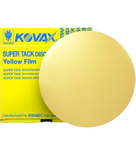 Super Buflex Flexible Dry 5 inch Sanding Discs, Green K-2000