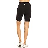 Leggings Depot Women's High Waisted Athletic Yoga Shorts, Workout Shorts for Women