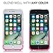 BAISRKE Clear Case for iPhone 7 Plus, Slim Shock Absorption Protective Case Soft TPU Bumper & Hard Plastic Back Cover Phone Cases for iPhone 7 Plus / 8 Plus 5.5 inch - Pink