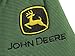 John Deere JD00008-XL Men's Top Grain Deerskin Leather Driver Gloves, Abrasion Resistant, Tan, Water Resistant, Green, X-Large