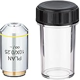 AmScope 10X Infinity Plan Achromatic Microscope Objective | 10X Infinity Plan Achromatic Microscope Objective Lens