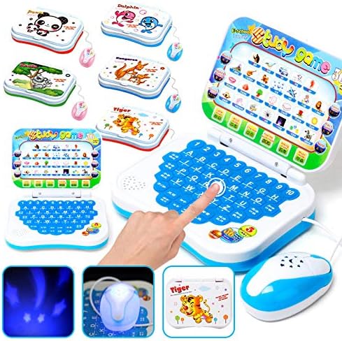 Deusa Baby Interactive Learning Laptop Chinese English Learning Computer Toy for Boy Baby Girl Children Kids