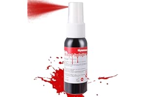 Mysense Fake Blood Spray - Washable Halloween Faux Blood Makeup for Clothes - Zombie Vampire Monster Scary Clown Costume SFX Cosplay, 1.05oz (30ml)