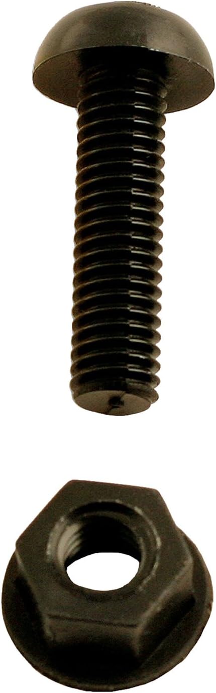 Connect 31532 Number Plate Fixing 1" Black Screws/Nuts 100pc