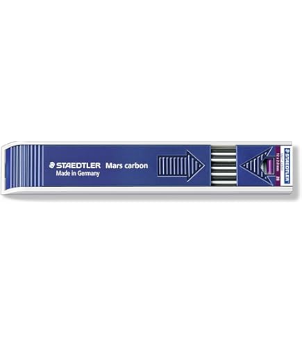 Amazon.com : STAEDTLER Mars Carbon Lead, 2mm, 2B, 12 Lead (200-2B