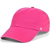 '47 Blank Classic Clean Up Cap, Adjustable Plain Baseball Hat for Men and Women – Magenta