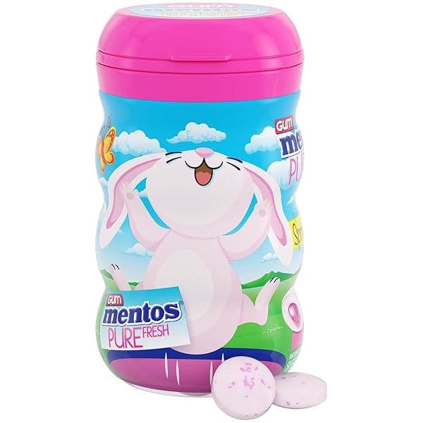 MENTOS PURE FRESH BUBBLE FRESH CURVY BOTTLE SPRING...