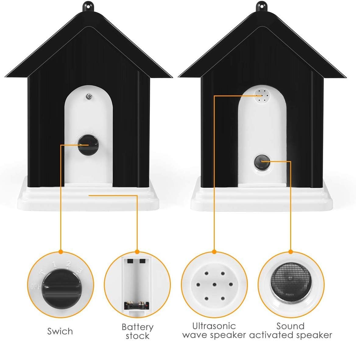 elenest anti barking device