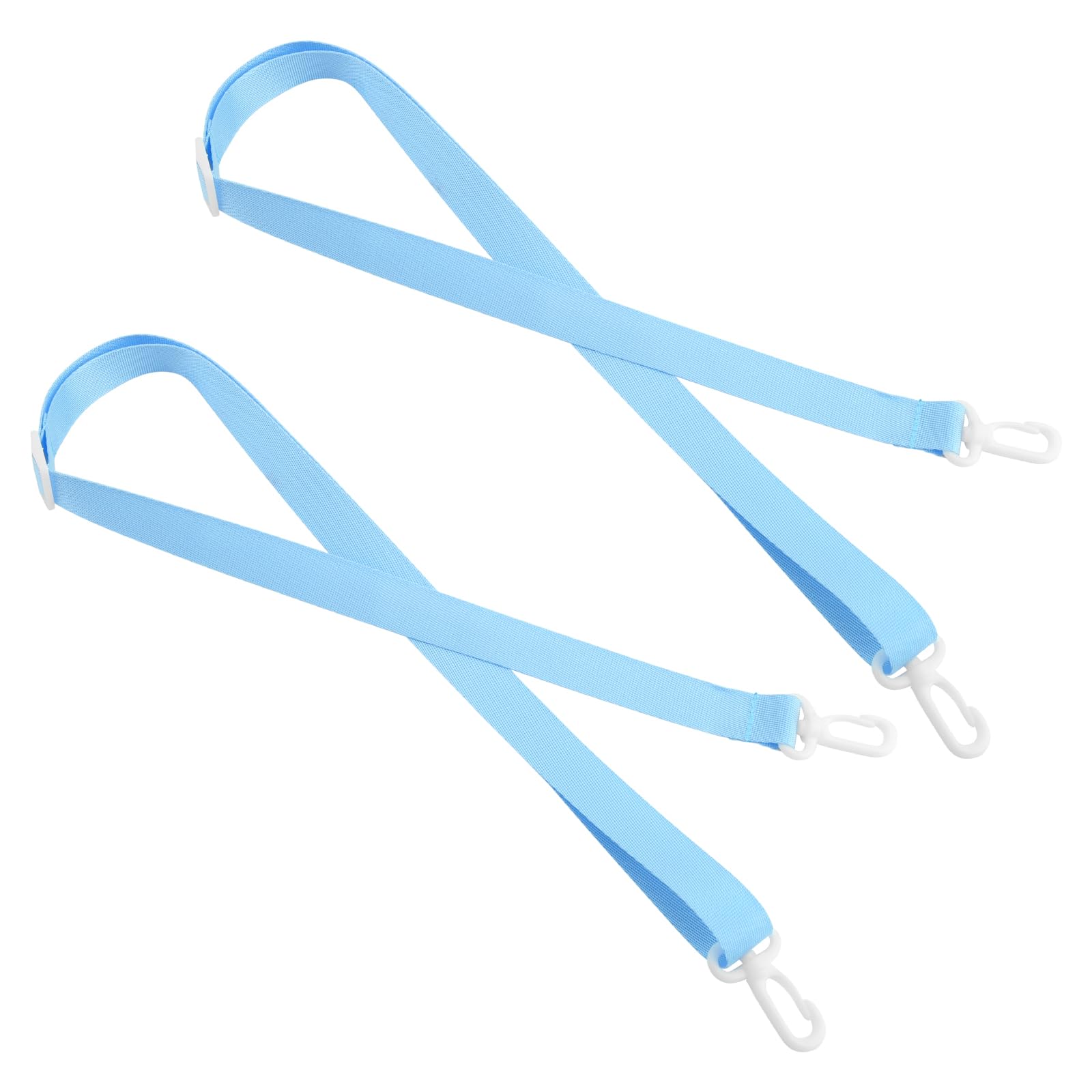 Photo 1 of 2pcs Drain Lanyard for Shower After Mastectomy or Tummy Tuck, Adjustable Neck Rope Post-Surgery Shower Strap for Drain Bags Post-Mastectomy Must Haves Recovery Accessory (Light Blue)