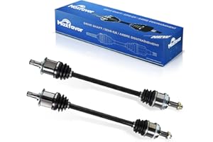 Maxfavor CV Joint Axle Shaft Assembly Compatible With 2003 2004 2005 2006 2007 Honda Accord EX LX EX-L 2.4L L4, CV Axles Front Passenger and Driver Side - Automatic Trans FWD