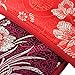kilofly 2 pc Chinese Silk Brocade Padded Tassel Zipper Jewelry Bag Gift Pouch