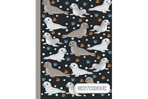Seal Sketchbook: Seal animals Lover Sketchbook For Men, Women, Girls, and Kids Sketch Drawing Book - 8.5 x 11 Inches - 100 Pa