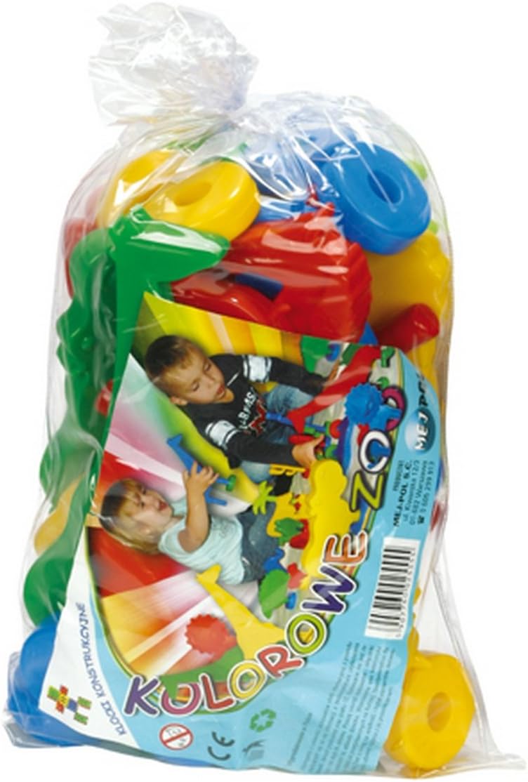 Tupiko KKKZ Zoo Constructional Blocks, Multi-Color