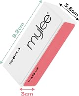 MYLEE 3 Way Nail Buffer Professional Sanding File 3-Sided Grit Gel Acrylic Prep view 4
