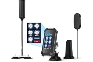 APLUSBOOST Cell Phone Booster for RV with Real Time Monitoring Data System, Upgraded Omni-Directional Antenna, RV Cell Phone Signal Booster Boost 5G 4G LTE Support All U.S. Carriers,FCC Approved