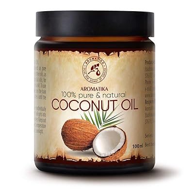 Buy Coconut Oil 3 4oz Cocos Nucifera Indonesia Cold Pressed 100 Pure Coconut Oil Glass Jar Unrefined Intensive Care For Face Body Hair Skin Body Oil Online In Hong Kong B01ncqi0j7