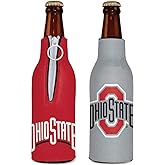 NCAA Ohio State Buckeyes Bottle Cooler, Team Colors, One Size