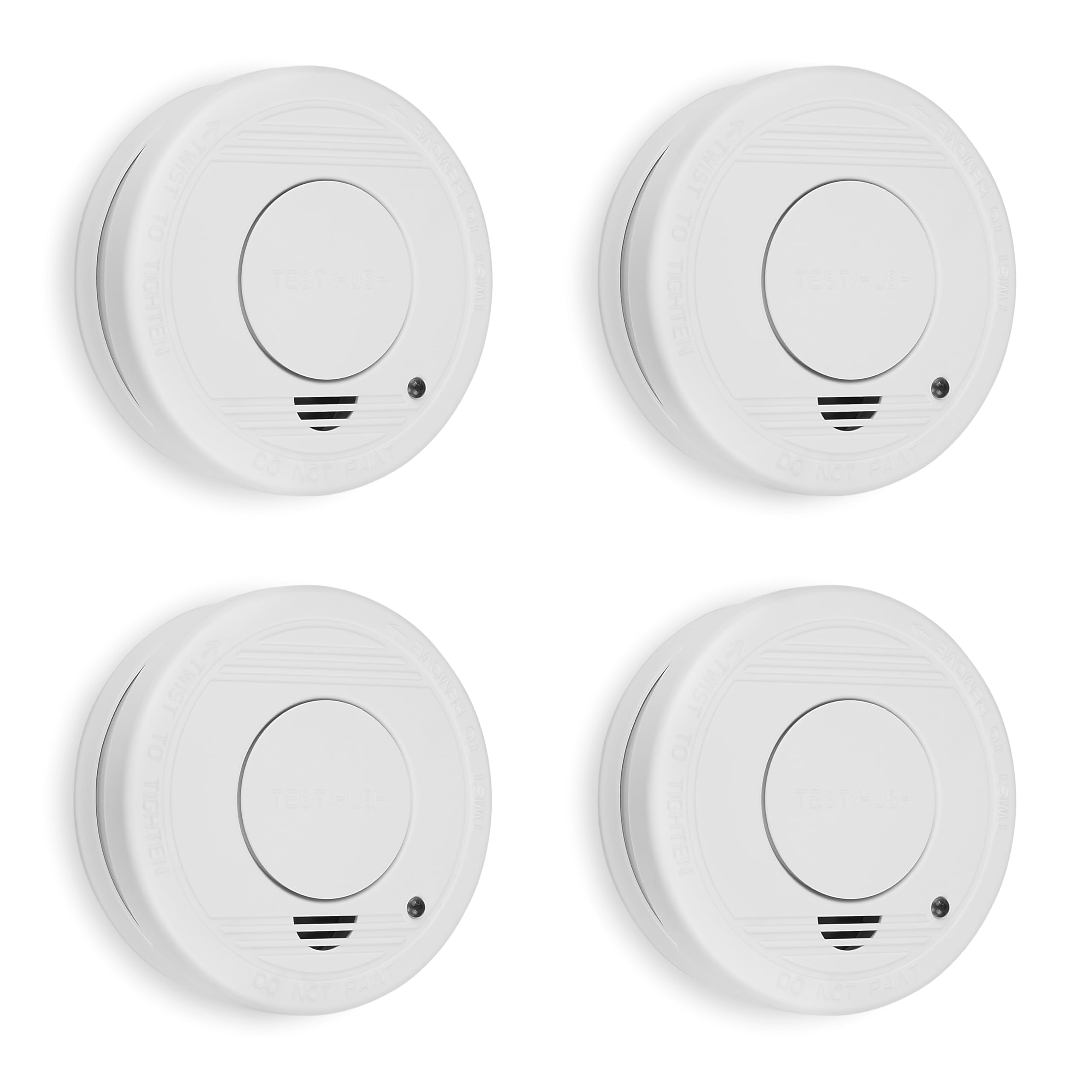 Smartwares FSM-11514 - Smoke Detectors - Optical Sensors - 10 Year Life - Replaceable 5 Year Battery - Test Button - 85 dB - FSM-11514