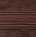 Utopia Towels Towel Set - 2 Bath Towels, 2 Hand Towels, and 4 Washcloths, Brown - 700 GSM Ring Spun Cotton Highly Absorbent Towels for Bathroom, Shower Towels (8 Pieces)