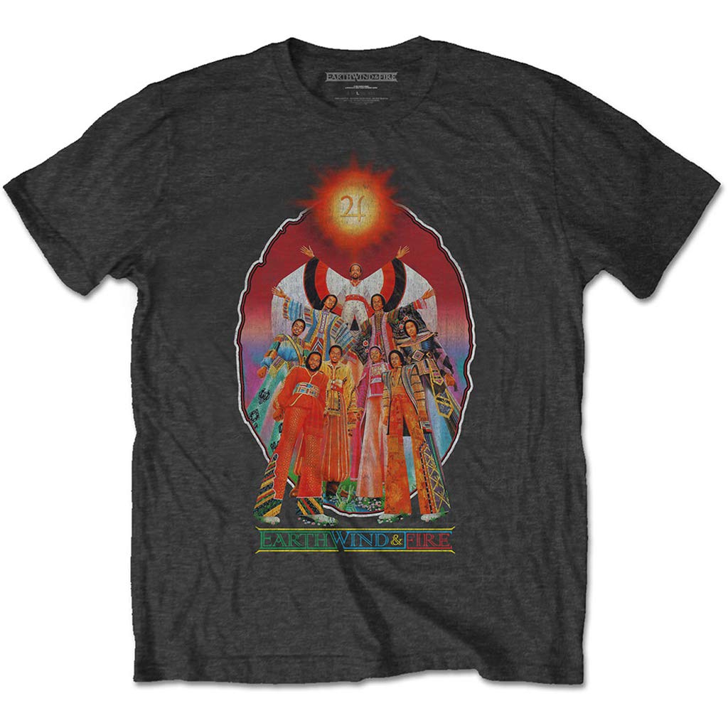 Earth Wind Fire Let S Groove Grey T Shirt 1865 Seknovelty Earth Wind Fire Let S Groove Grey T Shirt 1865 Seknovelty