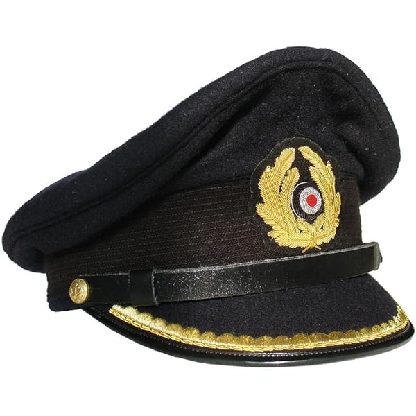 WW2 British RAF Visor Cap - Repro Pilot Peak Hat, Air Force