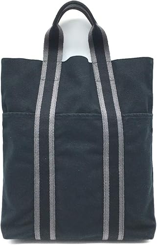 Amazon エルメス Hermes フールトゥカバス 収納可 縦長 メンズ レディース トートバッグ キャンバス ユニセックス 中古 トートバッグ