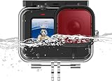 Honbobo Waterproof Case Dive Filters for GoPro Hero 13 12 11 10 Black 45M Dive view 2