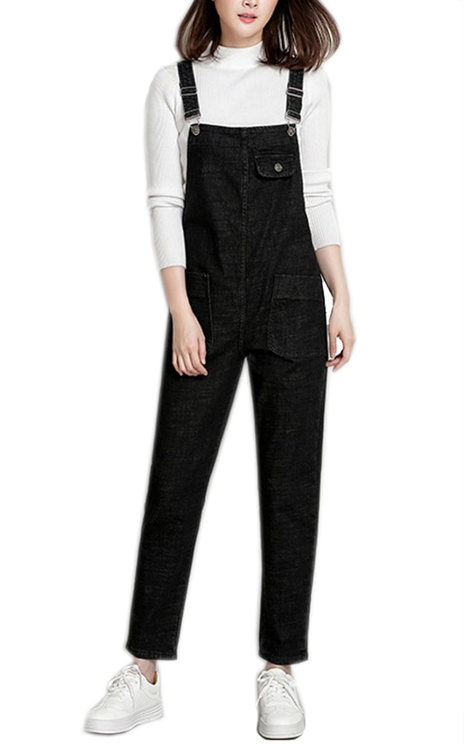 baggy linen overalls womens