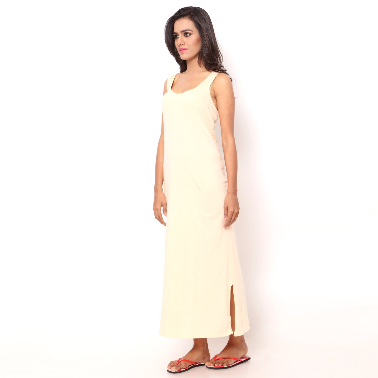 ziya pure sleeveless nighty combo of and