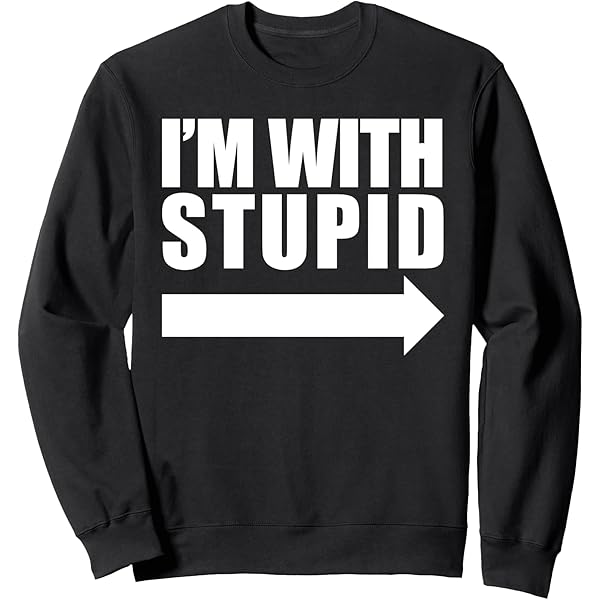 Amazon.com: I'm with Stupid T-Shirt : Clothing, Shoes & Jewelry