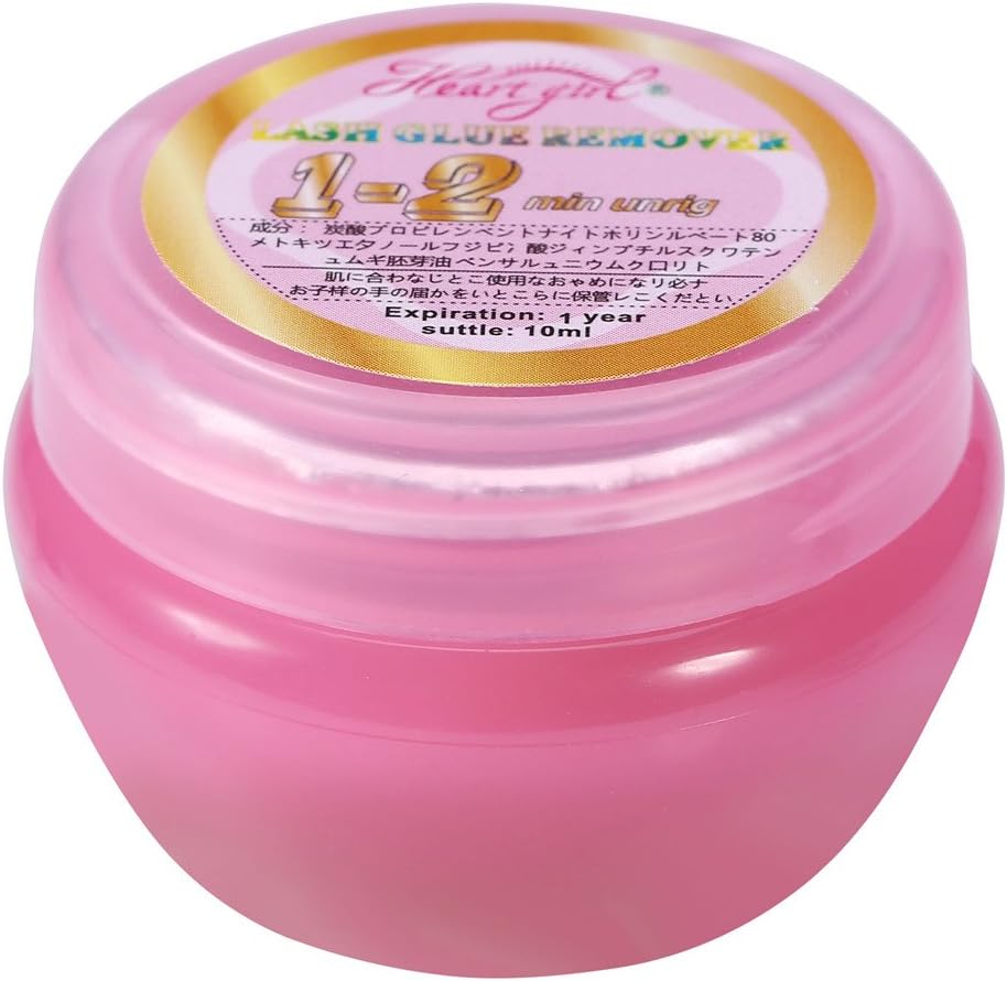 rimozione dell'adesivo per ciglia