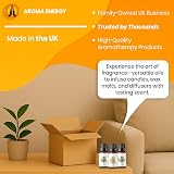 Aroma Energy Women Fragrance Oil Set 5 x 10ml Vegan Made in UK view 4